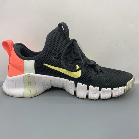 Nike Free Metcon 3 Sneakers Shoes Running Training Athletic Black Womens 9 - Picture 10 of 13